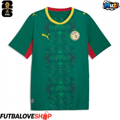 Dres Senegal Preč MS 2026 Krátky Rukáv